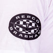 Load image into Gallery viewer, Archive Collection 60% Off. Discount applied at checkout. Brabham Retro 1966 Repco-Brabham Crew Tee White
