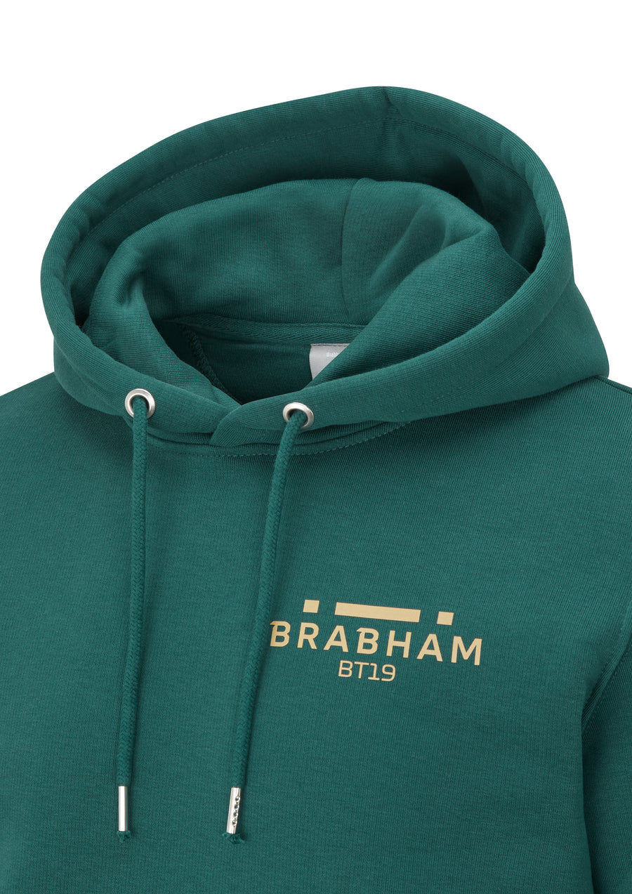 Brabham "Heritage Classic BT Collection" BT19 Back Logo Hooded Sweatshirt