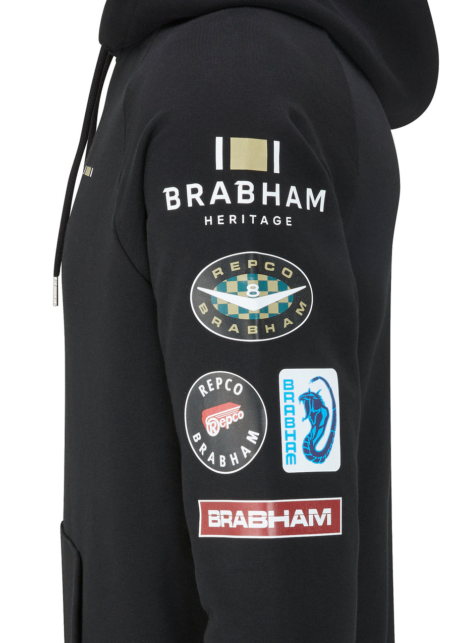 Brabham Heritage Lifestyle Moto Logo Hoodie